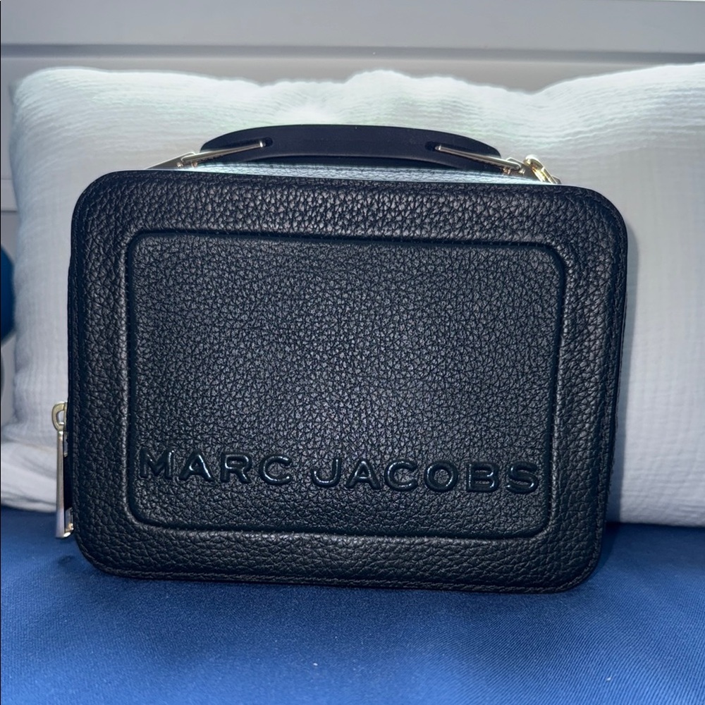 Marc Jacobs Black Textured Handbag